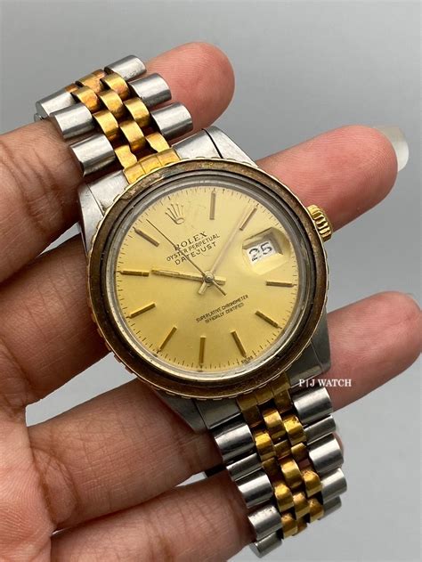 rolex datejust 2 tone 1945